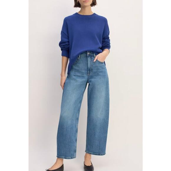 Everlane The Way-High Curve Jean - 30 29" Inseam Vintage Blue - Picture 1 of 4
